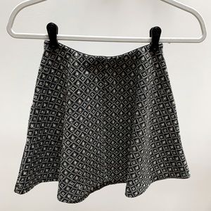 Girls Zara Metallic skater skirt